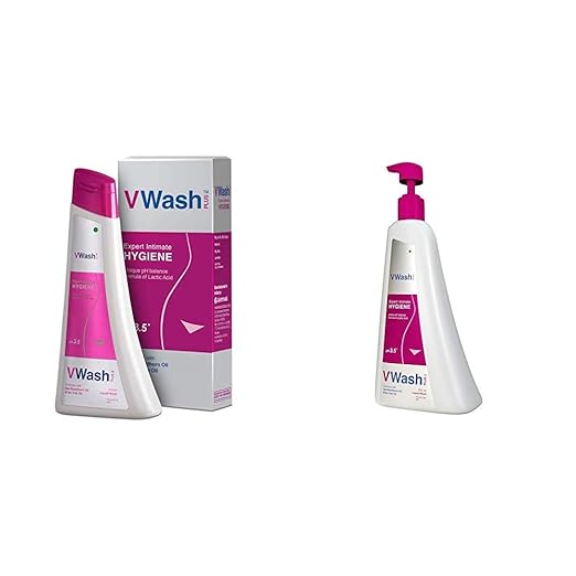 VWash Plus Intimate Hygiene Wash - 200 ml & VWash Plus Intimate Hygiene Wash - 350 ml