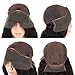 LIAZAHAIR Short Deep Curly Human Hair Lace Front Wigs with Baby Hair Pre Plucked Natural Hairline Brazilian Hair Bob Wig for Ladies (12 Inch, Lace Front Wig)