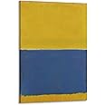 32 Paintings by Mark Rothko - Marks Rothko - Untitled (Yellow and Blue) - Abstract Art Poster Decorative Painting Canvas Wall Art Living Room Posters Bedroom Painting 20x30inch(50x75cm)