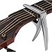 Simtyso Guitar Capo for Acoustic Electric Guitars Ukulele Banjo Mandolin Bass, Ultra Lightweight String Capo for 6 String Instruments