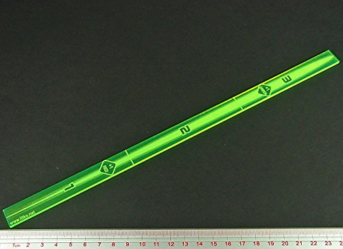 Space Fighter, Range Fire Gauge, fluorescent green (1)