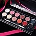 Docolor Eyeshadow Palette 12 Colors Makeup Palette Matte Shimmer Eye Shadow Pallete Waterproof Powder Natural Pigmented Nude Naked Smokey Professional Cosmetic