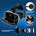 ETVR 3D VR Glasses Virtual Reality Headset for 3D Movies & VR Games with Stereo Adjustable Headphone Compatible with iPhone and Android Smartphones within 4.7-6.0 Inches