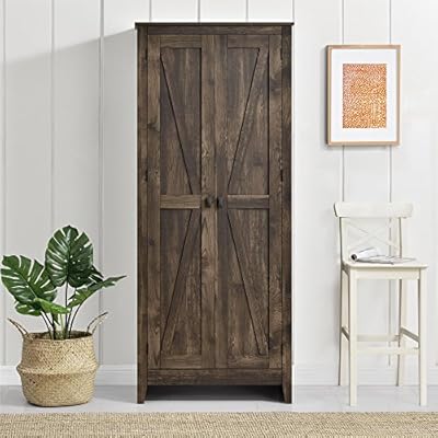 Amazon Com Ameriwood Home Farmington Wide Storage Cabinet 31 5