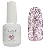 Eleacc 15ml Soak Off UV LED Lamp Colors Gel Nail Polish Nail Art Gelpolsih Base Top Coat (1863)