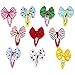 10 Pcs Baby Girls Hair Clips Mix Color Small Hairpin Set for Photography Perfect Birthday Gift