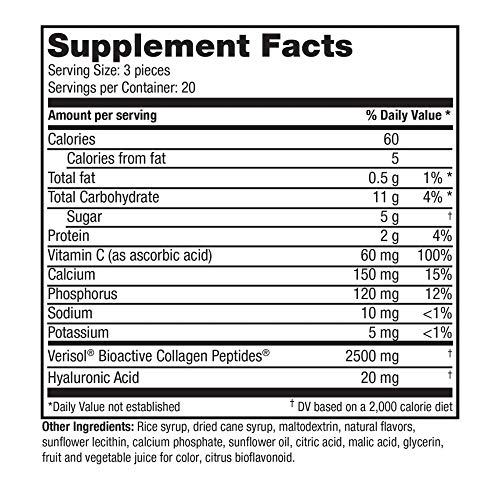 image for Reserveage Nutrition Reserveage, Collagen Replenish Chews, Skin and Na