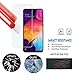 [3-Pack] PULEN Tempered Glass for Samsung Galaxy A20,A30,A50,M30s,A30s,A50s Screen Protector,HD Clear Anti-Scratch Bubble Free 9H Hardness Easy Installation