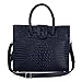 Kattee Designer Crocodile Embossed Genuine Leather Handbag