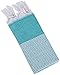 DEMMEX Set of 4 Turkish Hand Towels for Bathroom and Kitchen, 100% Oeko-TEX Certified Turkish Cotton, Kitchen Wash Dish Cloths - Thin Light Compact Quick Dry, Prewashed, 17x35''
