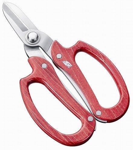 Oh Gane Value (Oogane Value) WPC plus flower scissors wine red 630 010 (japan import)