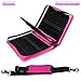 YOUSHARES 180 Slots PU Leather Colored Pencil Case - Large Capacity Carrying Case for Prismacolor Watercolor Pencils, Crayola Colored Pencils, Marco Pens, Gel Pens（Red）