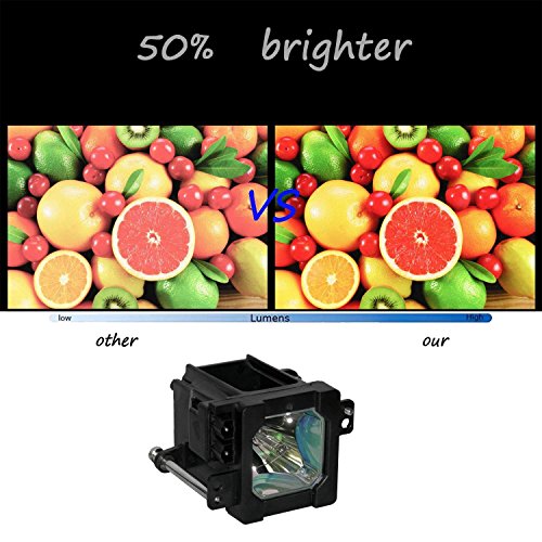 Ahlights TS-CL110UAA BHL5101-S Replacement Lamp with Housing For JVC TVs