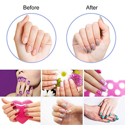 30000RPM Electric Nail Drill Manicure Pedicure Acrylics Gel Salon Art Tool Set Kit with Sanding Bands and 12 in 1 Nail Drill Bits and Nail Brushes Nail Accessories - Thumbnail 5