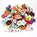 YOWOO Squeaky Plush Dog Toys All Kinds of Fruit Plush Toys Pet Dog or Cat Chew Toys 5pcs Random