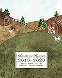 Academic Planner 2019-2020 Weekly & Monthly Farm Life 12-Months July 2019 - June 2020: Midwest Farmi by Splendid Planners