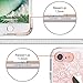 MOSNOVO White Henna Flower Mandala Lace Pattern iPhone Case - Clear, Designed for SE 2020, 8, 7