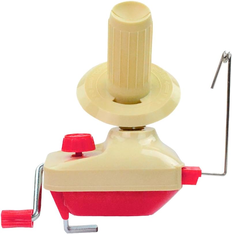 Rbenxia Hand Operated Bobbin Winder Yarn Winder Table Clasp, Manual