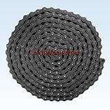 41 Roller Chain Sliding Gate Opener and other needs, 10 Feet, Gate Operator Chain #41, Master Link Adding or Extending Chain on Opener High Quality, Single Strand Spring Connecting Link, Riveted, Carbon Steel, Roller Chain Motorized Bike Chain Kit