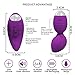 G-spot Bullet Vibrators Adult Sex Toys Remote Control Vibrating Silicone Vibe Egg Vaginal Massager for Women Sexual Wellness - Dual 10 Speed Waterproof USB Rechargeable Discreet Packaging (Purple)