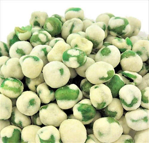Wasabi Peas - Crunchy Oriental Spicy Snack - by Its Delish, 10 lbs Bulk | Dried Green Pea Coated in Hot Wasabi Japanese Snacks, No Artificial Color or Dyes Added | Kosher & Vegan