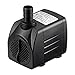 400GPH Ultra Quiet 1500L/H 25W Submersible Water Pump with 6.6ft High Lift for Fountains, Hydroponics, Ponds, Aquariums, Fish Tank