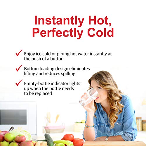 image for Magic Chef Water Dispenser Bottom Loading Hot and Cold Water Cooler, C