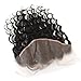ZigZag Hair Brazilian Loose Wave 13x6 Lace Frontal Closure Free Part Ear to Ear Human Hair Lace Frontal Closure With Baby Hair (14inch, Loose Wave,Free Part)