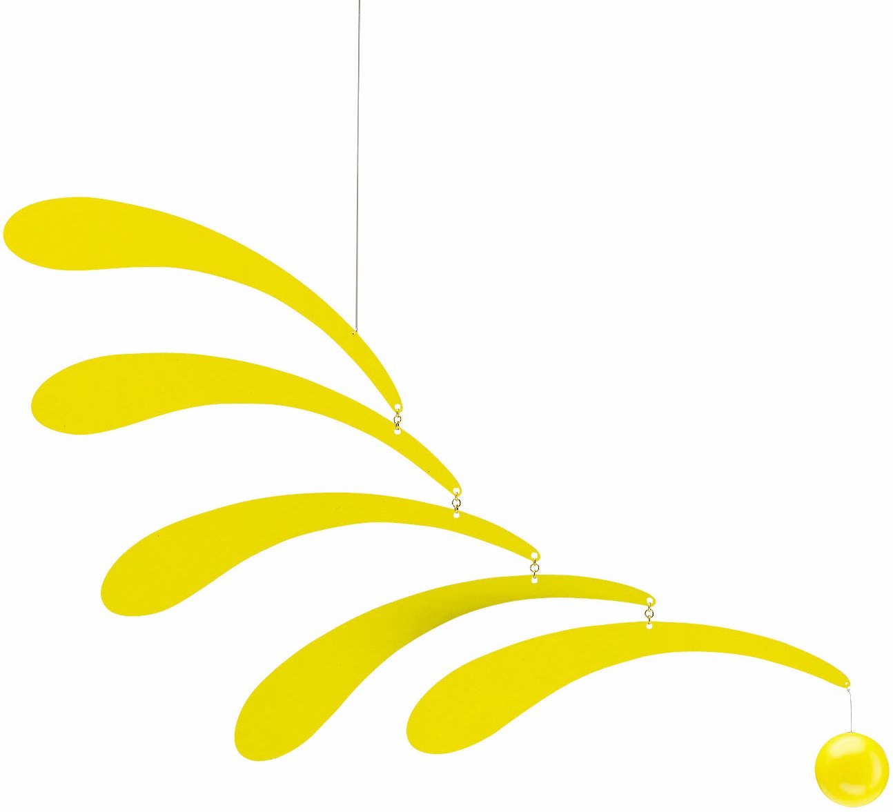 Flensted Flowing Rhythm Mobile - Yellow