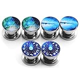 PiercingJ 6pcs 6G-5/8