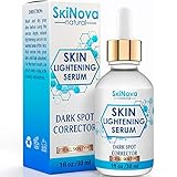 Dark Spot Corrector for Face - Fast-acting Skin Brightening Serum with Kojic Acid Glycolic Acid Vitamin E - Natural Skin Lightening Serum - Effective Ingredients Dark Spot Remover for Face Body