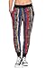 My Yuccie Women's Super Soft Comfy Print Jogger Pants with Zipper Side Pockets (S - XL)
