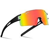 FMY Cycling Glasses for Men Women Youth,UV400 Protection Polarized Sports Sunglasses,Baseball Sunglasses