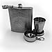 Stainless Steel Collapsible Shot Glass - 2pcs - 2 fl oz - Craftsmind