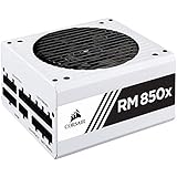 CORSAIR RMX White Series (2018), RM850x, 850 Watt, 80+ Gold Certified, Fully Modular Power Supply - White