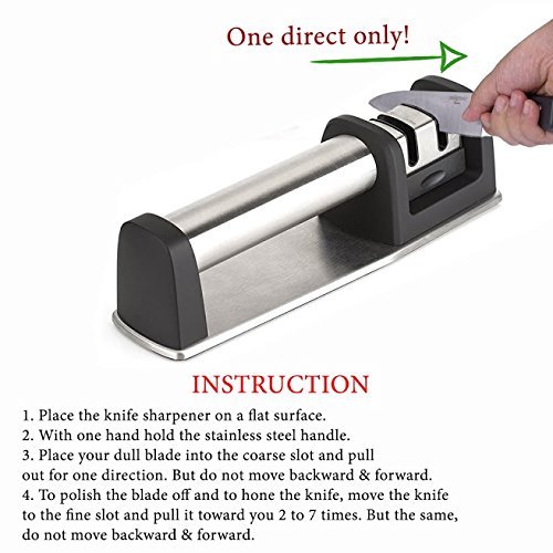 Купить Professional Knife Sharpener for Straight And Serrated Knives, 2