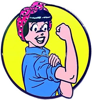 RONNIE THE RIVETER HARD ENAMEL PIN