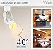 Hyperikon MR16 GU5.3 LED 7W (50W Replacement), 2300K (Amber Glow), CRI90+, 450lm, Spot Light Bulb, Dimmable - For Track Lighting, Spotlight, Accent Lighting (4 Pack)