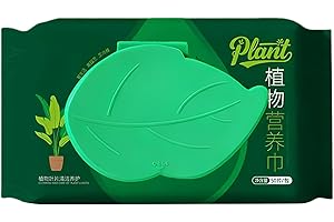 Plant Leaf Cleaner,Natural Shine Cleaner, Dusting Wipes for Shiny Leaves | for Indoor Outdoor Home Living Room Apartment Dail