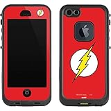 DC Comics Flash Lifeproof fre iPhone 5&5s Skin - The Flash Emblem Vinyl Decal Skin For Your Lifeproof fre iPhone 5&5s