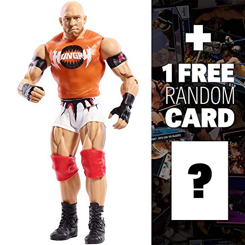 Ryback w/ Fan Sign: WWE Basic Figure KM Exclusive Series + 1 FREE Official WWE Trading Card Bundle