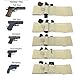 ComfortTac Ultimate Belly Band Holster for Concealed Carry | Nude | Fits Gun Smith and Wesson Bodyguard, Shield, Glock 19, 17, 42, 43, P238, Ruger LCP, and Similar Sized Guns | for Men and Women