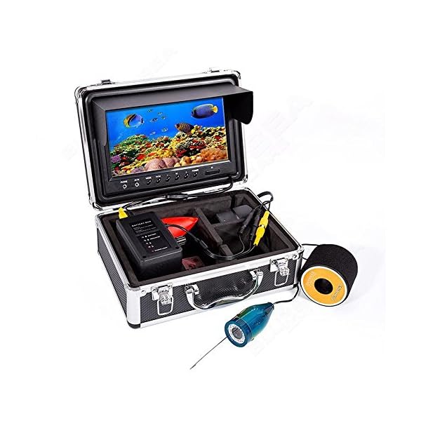 Eyoyo-9-Color-LCD-HD-1000TVL-Waterproof-50m-Cable-4000mah-Rechargeable-Battery-Fish-Finder-Underwater-Ice-Lake-Fishing-Camera-with-LED-AdjustableMonitor-Remote-Control