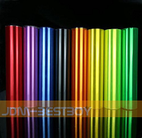 6 Glossy+Golden+Headlight+Taillight+Adhesive