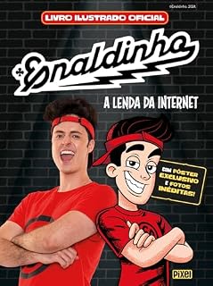 Livro Enaldinho - A lenda da internet: Livro ilustrado oficial (versão digital com cromos "colados")
