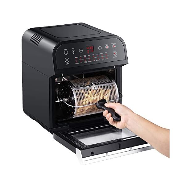 GoWISE USA GW44800O Deluxe 12.7Quarts 15in1 Electric Air Fryer Oven with Rotisserie and