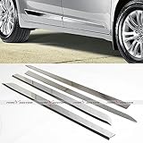 2011 - 2016 Toyota Sienna Chrome Door Side Body Lower Moldings Kit