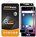 Supershieldz (2 Pack) Designed for BLU R1 HD 5.0 inch (Not Fit for 5.2 inch 2018 Model) Tempered Glass Screen Protector, (Full Screen Coverage) Anti Scratch, Bubble Free (Black)
