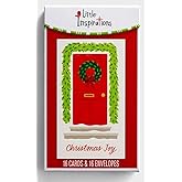 DaySpring - Little Inspirations - Christmas Joy - 16 Christmas Boxed Cards, KJV (U0996)