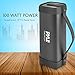 Pyle Wireless Portable Bluetooth Speaker – 100 Watt Power Rugged Compact Audio Sound Box Stereo System with Built-in Rechargeable Battery, 3.5mm AUX Input Jack, FM Radio, MP3 and USB Reader – PBMSQG5thumb 2